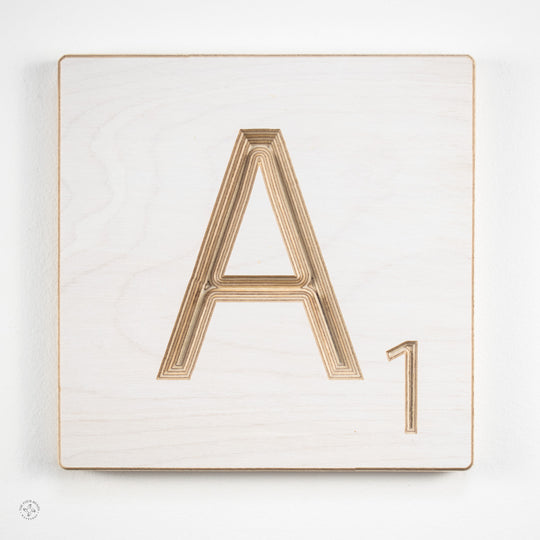 'A' Scrabble Tile