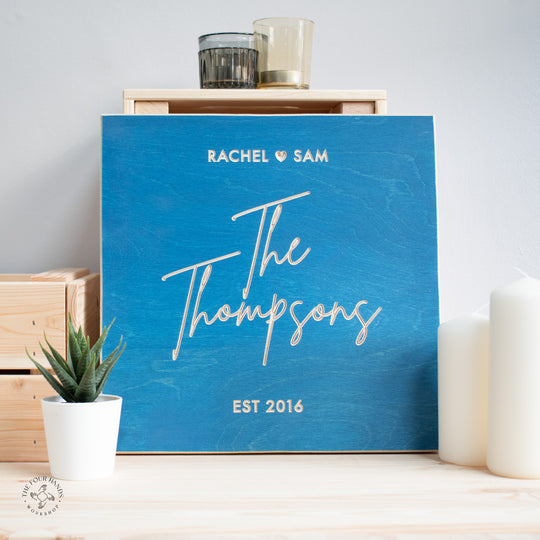 EST Personalised Wedding or Anniversary Gift