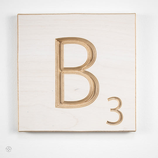 'B' Scrabble Tile