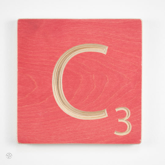 'C' Scrabble Tile