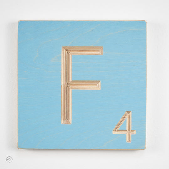 'F' Scrabble Tile