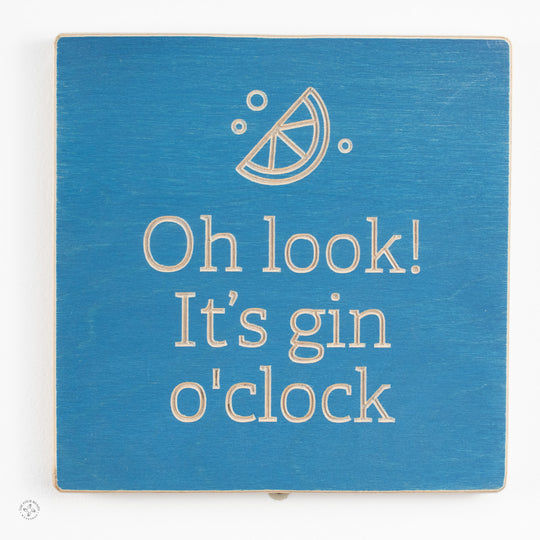 Oh Look! It's gin o'clock