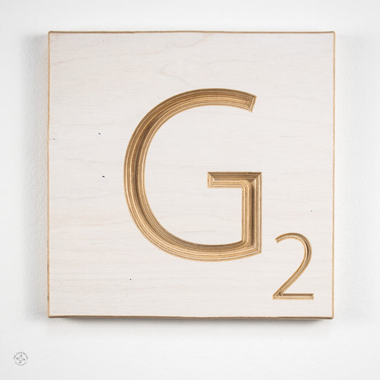 'G' Scrabble Tile