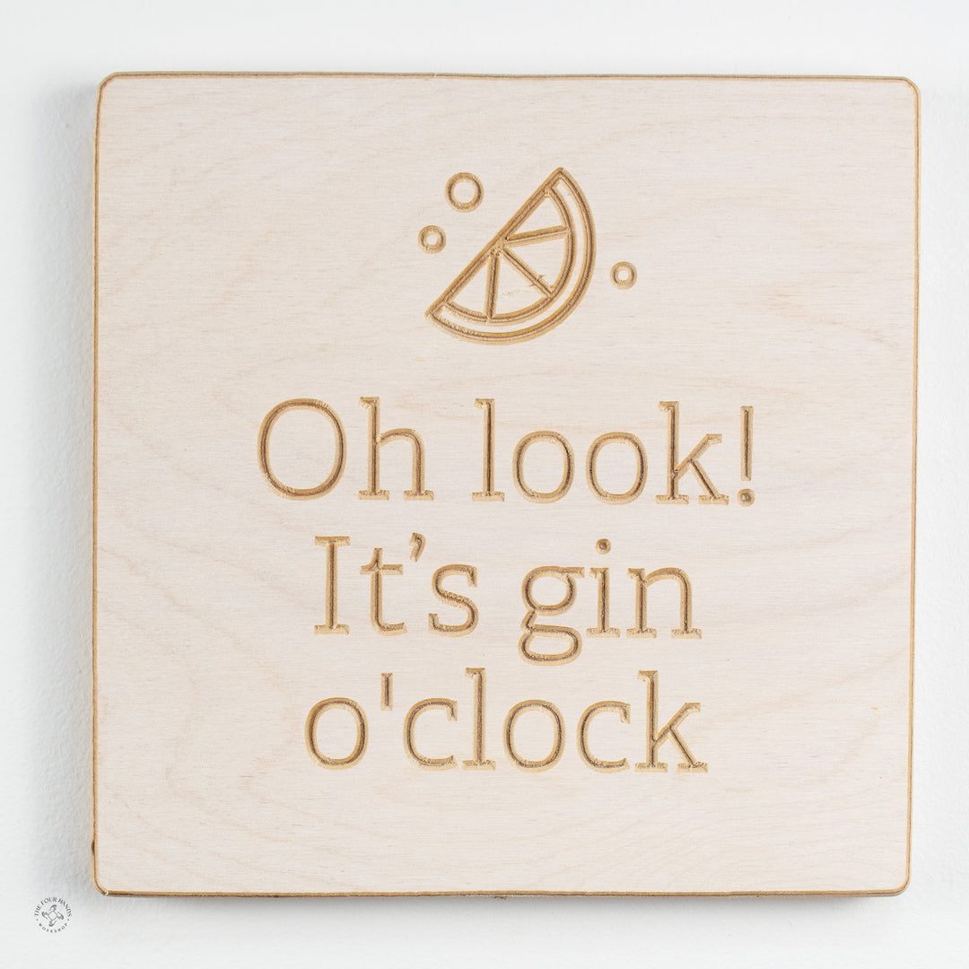 Oh Look! It's gin o'clock