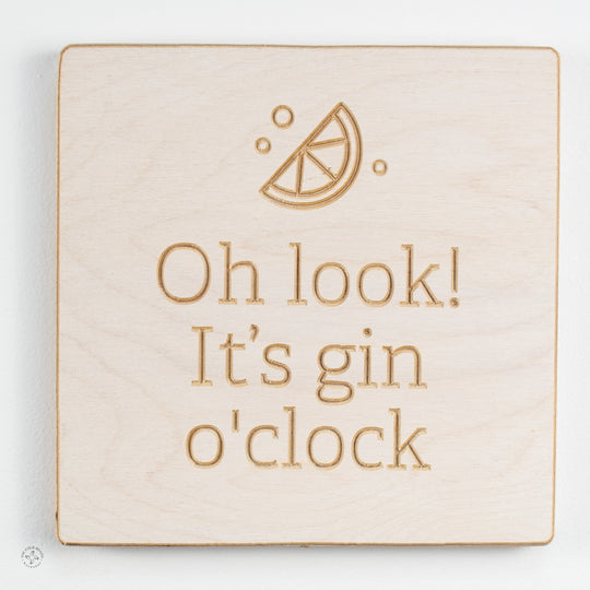 Oh Look! It's gin o'clock