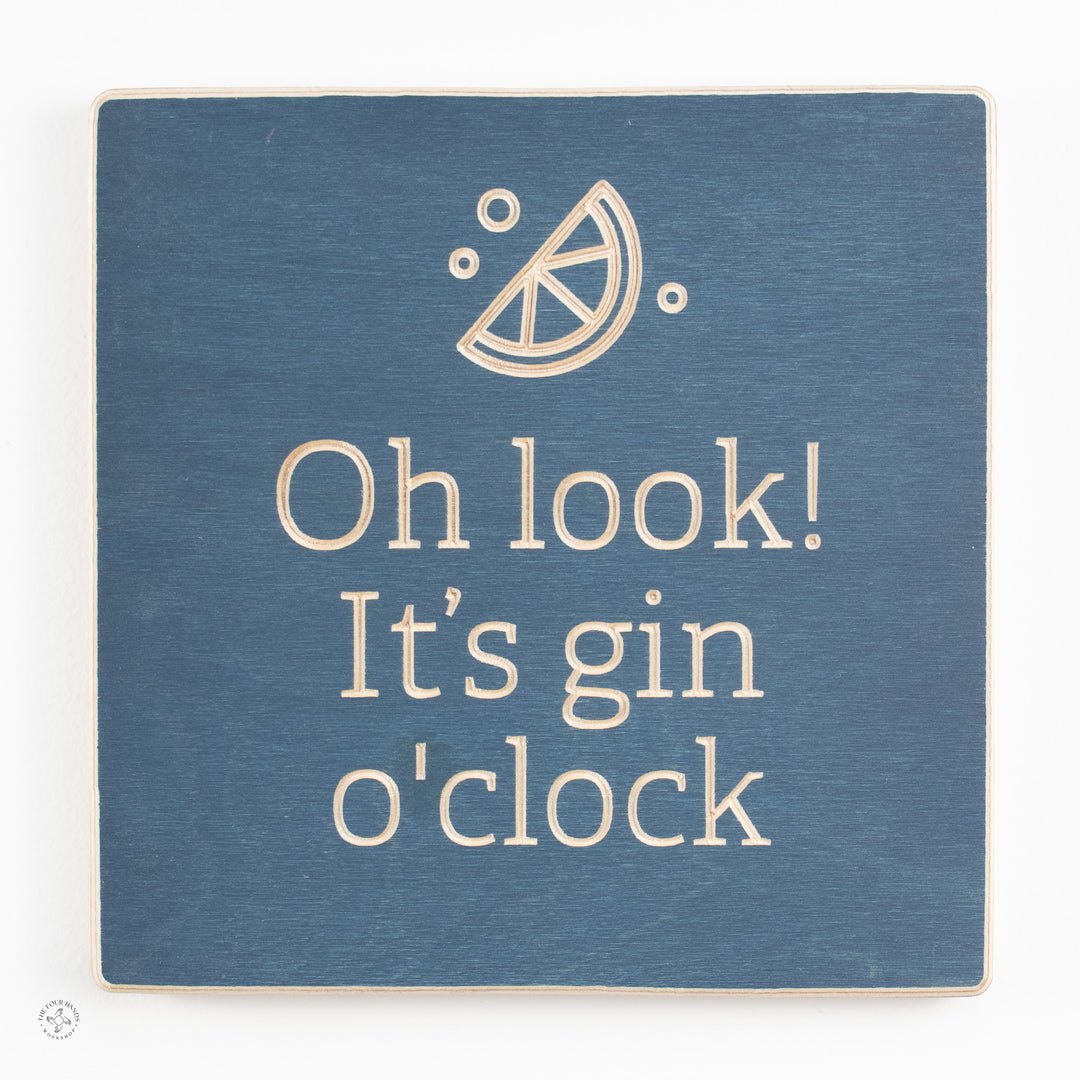 Oh Look! It's gin o'clock
