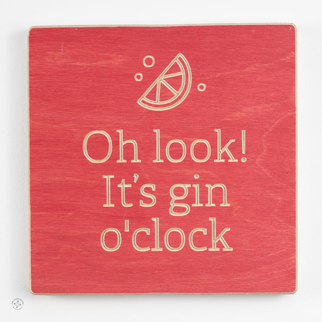 Oh Look! It's gin o'clock