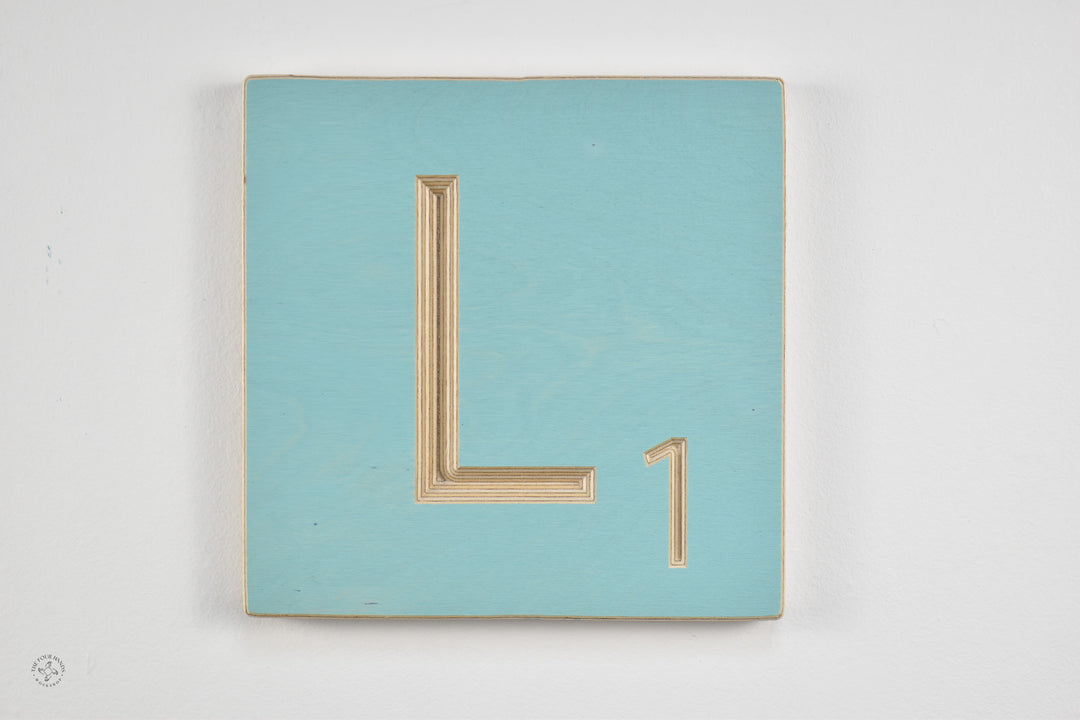 'L' Scrabble Tile