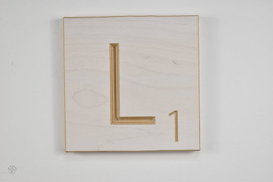 'L' Scrabble Tile
