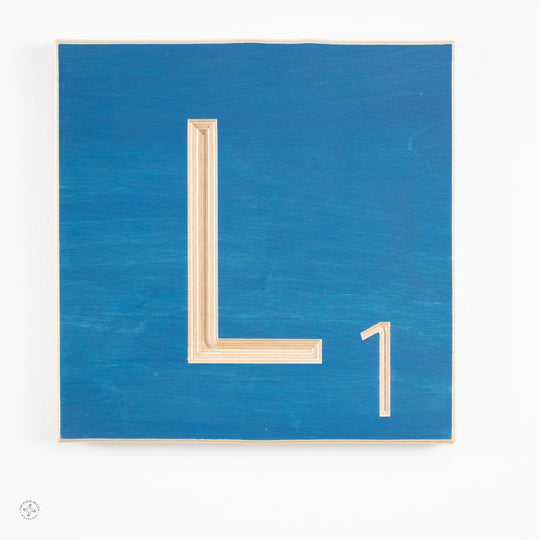 'L' Scrabble Tile