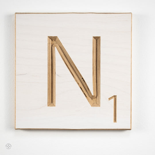 'N' Scrabble Tile