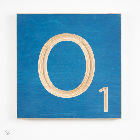 'O' Scrabble Tile