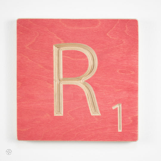 'R' Scrabble Tile