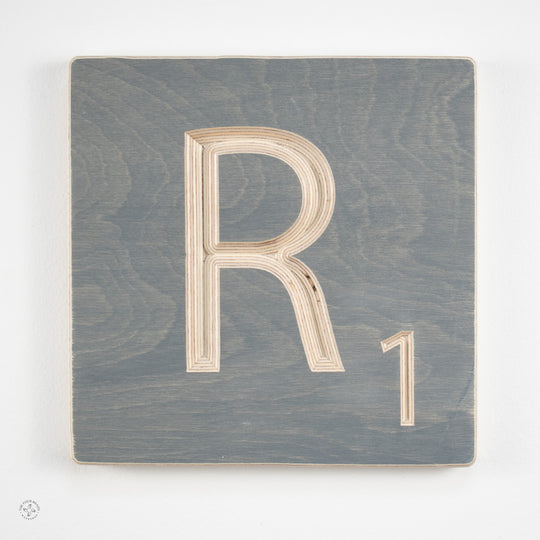 'R' Scrabble Tile