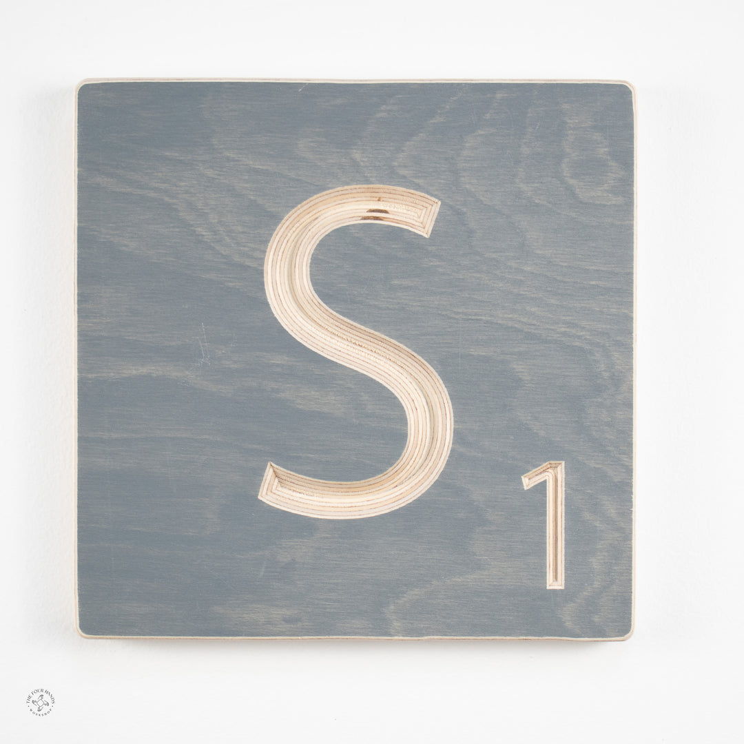 'S' Scrabble Tile