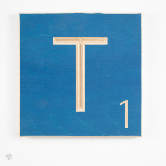 'T' Scrabble Tile
