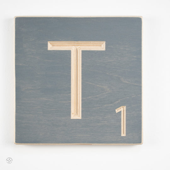 'T' Scrabble Tile