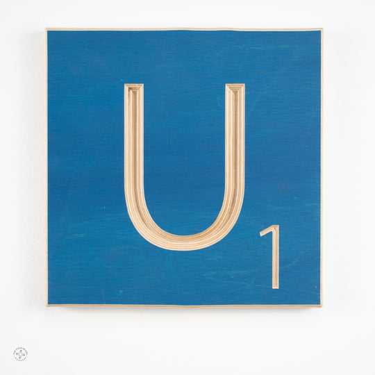 'U' Scrabble Tile