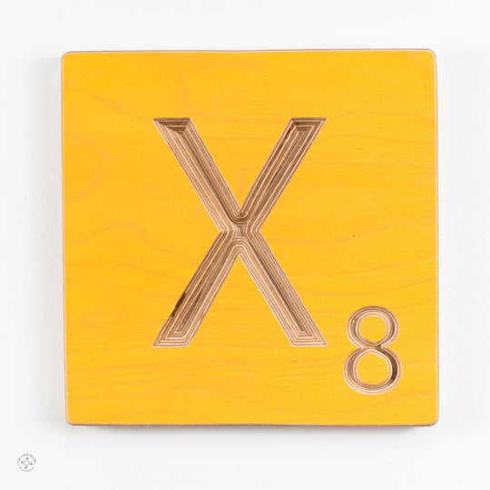 'X' Scrabble Tile