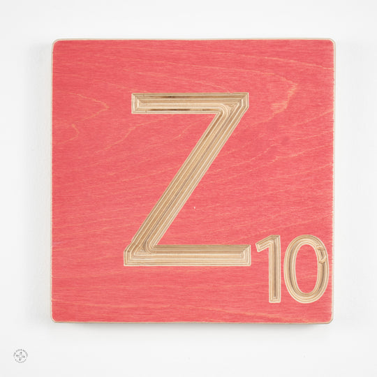 'Z' Scrabble Tile