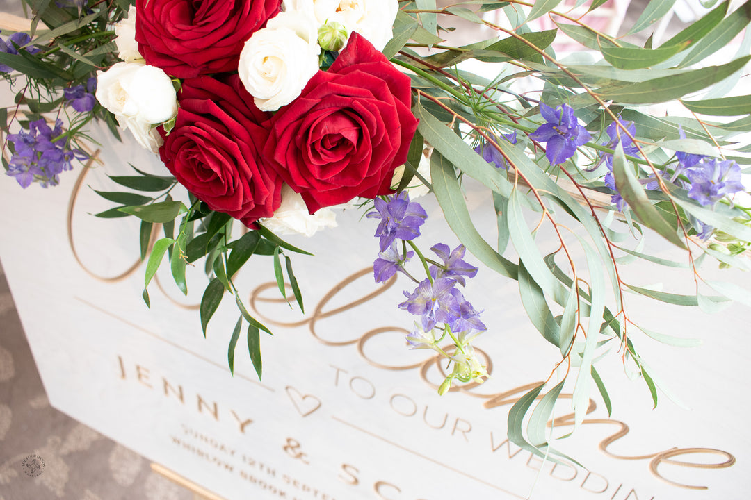 'The Whirlow' Welcome to our Wedding Sign