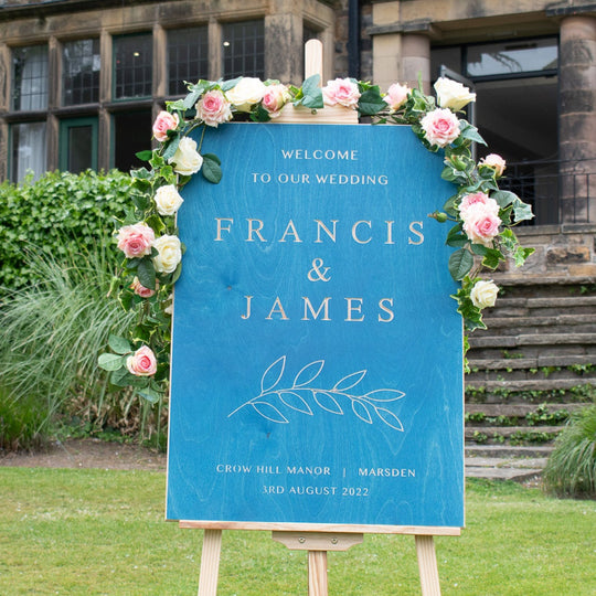 'The Kenwood' Welcome to our Wedding Sign