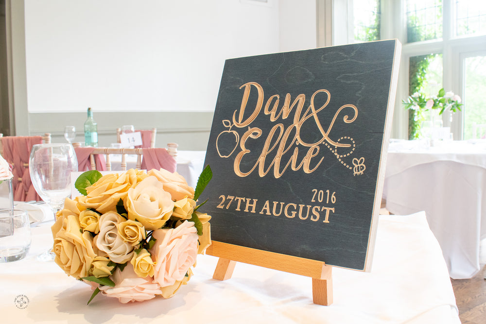 Ampersand Personalised Wedding or Anniversary Gift