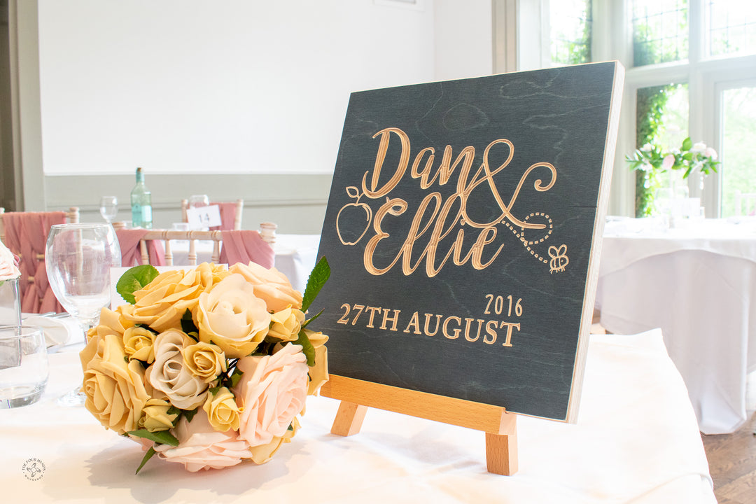 Ampersand Personalised Wedding or Anniversary Gift