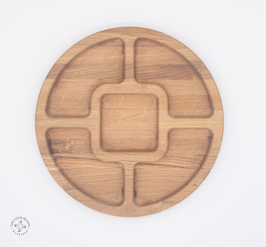 Solid Oak Serving Dish
