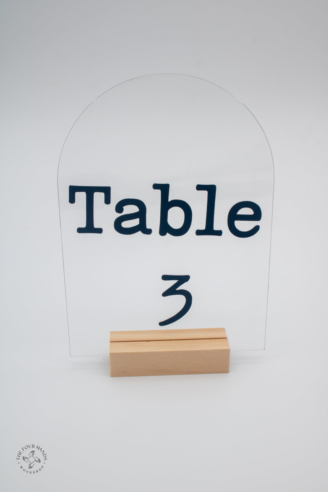 Acrylic Table Signs