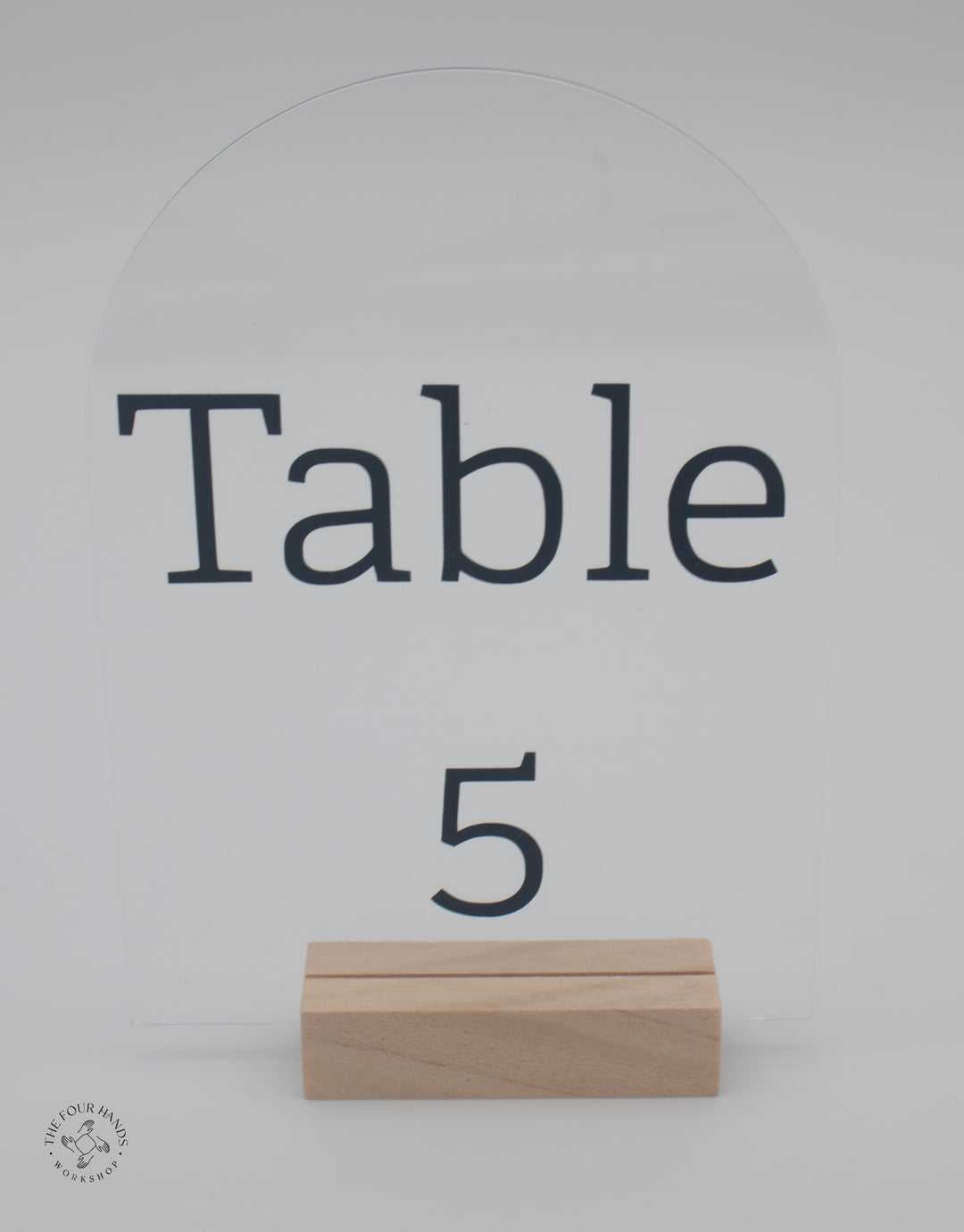 Acrylic Table Signs