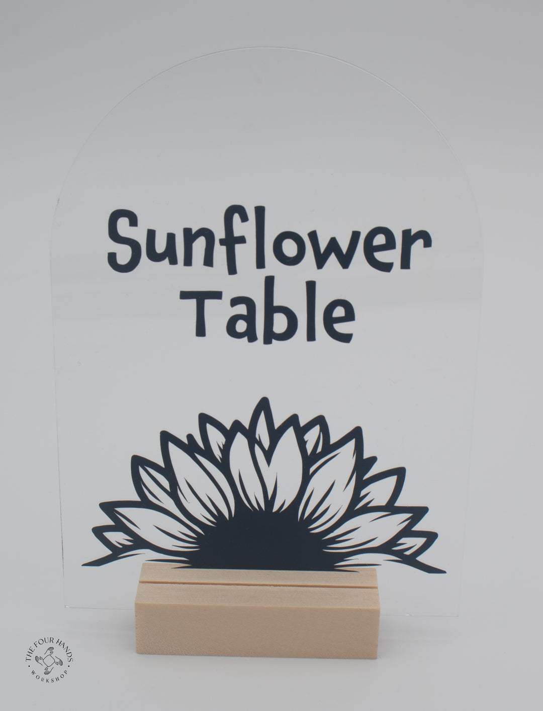 Acrylic Table Signs