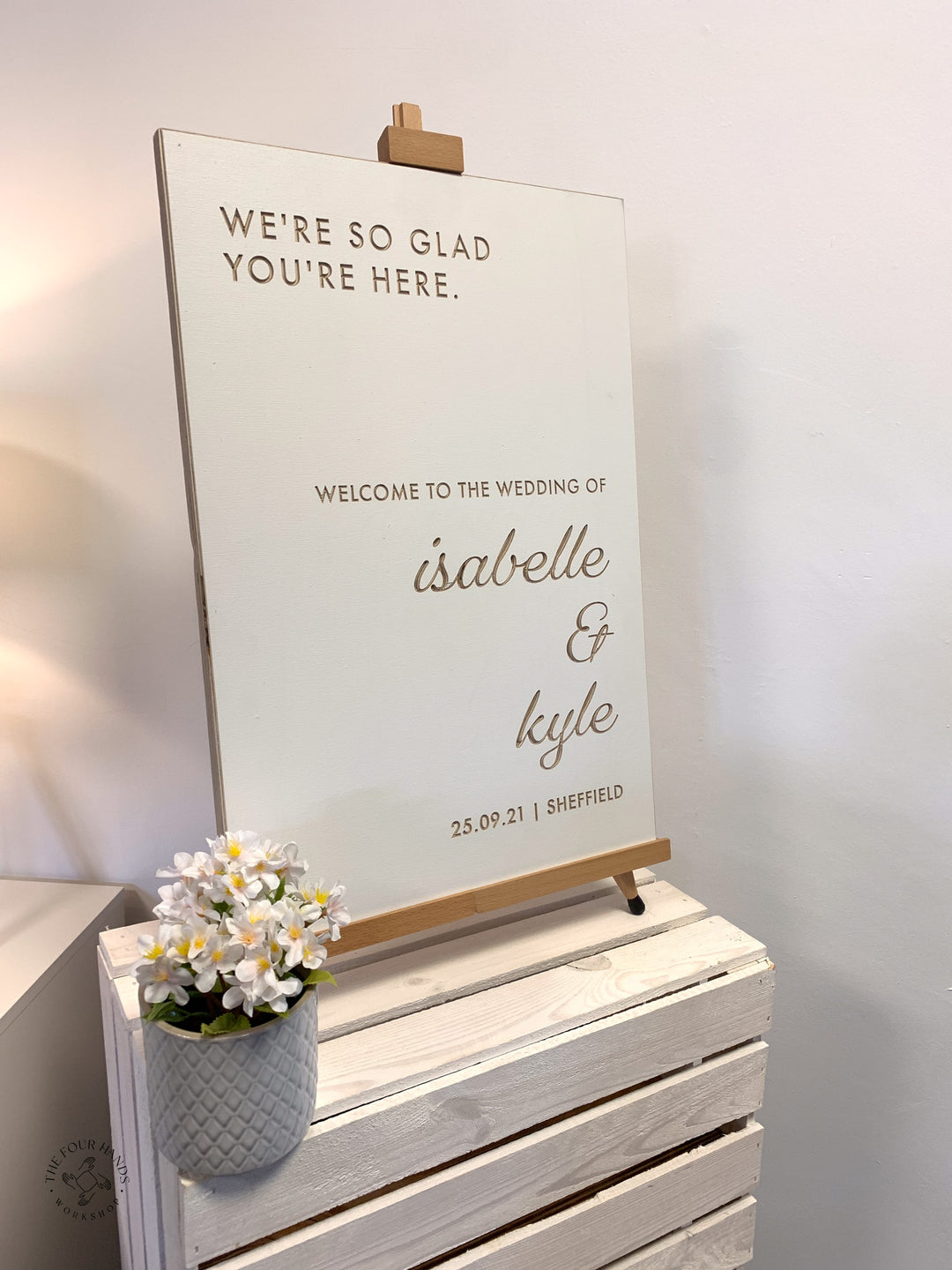 'The Whitley' Welcome to our Wedding Sign