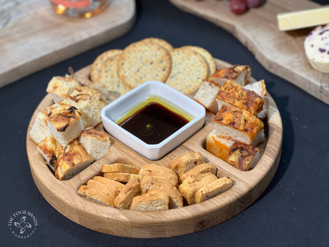 Solid Oak Serving Dish