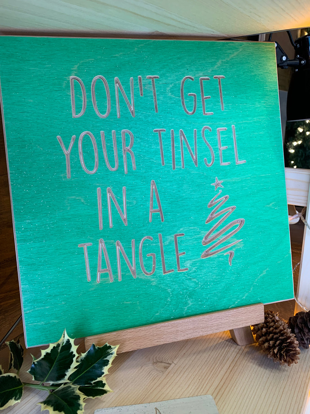 Don't get your tinsel in a tangle