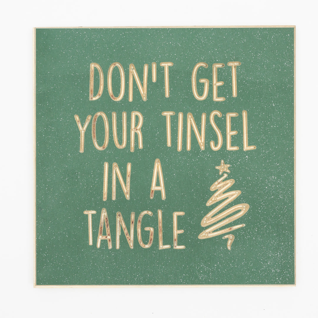 Don't get your tinsel in a tangle
