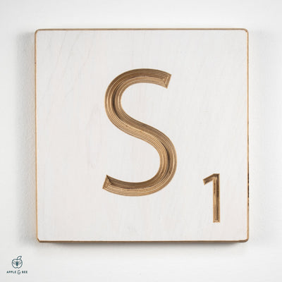 'S' Scrabble Tile
